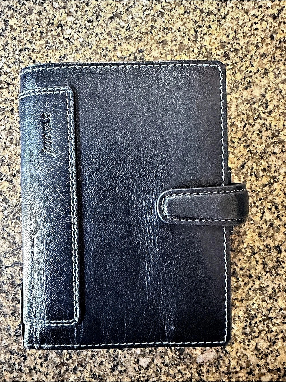 Filofax Holborn Pocket Organizer Black Ring Organizer